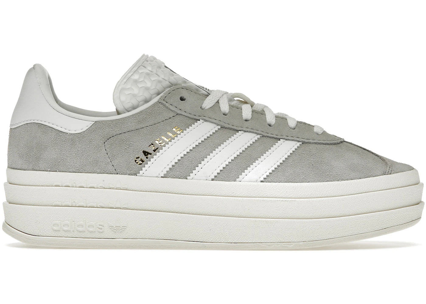 Adidas Gazelle Bold Grey White - HQ6893