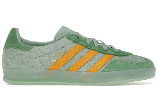 Adidas Gazelle Indoor Hazy Green Crew Yellow - IG6783