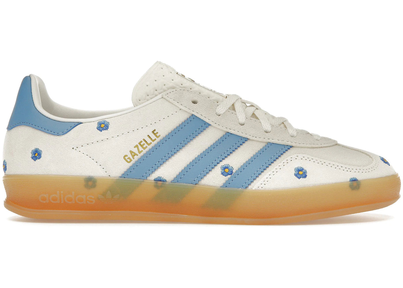 Adidas Gazelle Indoor Light Blue Floral - IF4491