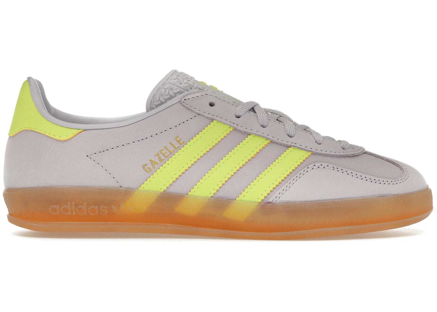 Adidas Gazelle Indoor Silver Dawn Solar Yellow - IH5492