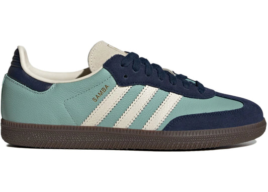 Adidas Samba OG Hazy Green Night Indigo - JI4208