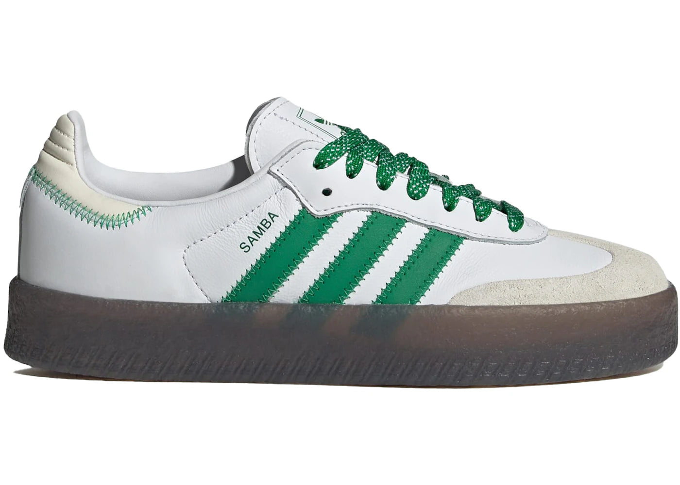 Adidas Sambae Cloud White Green - IE9105