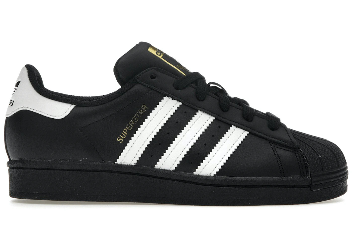 Adidas Superstar Core Black Cloud White Gold - EG4959 / EF5398